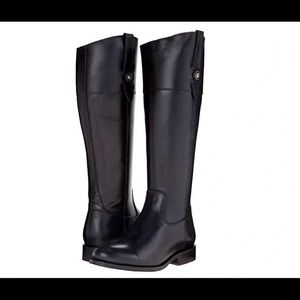 Frye Jayden button tall black boots 8.5 with box